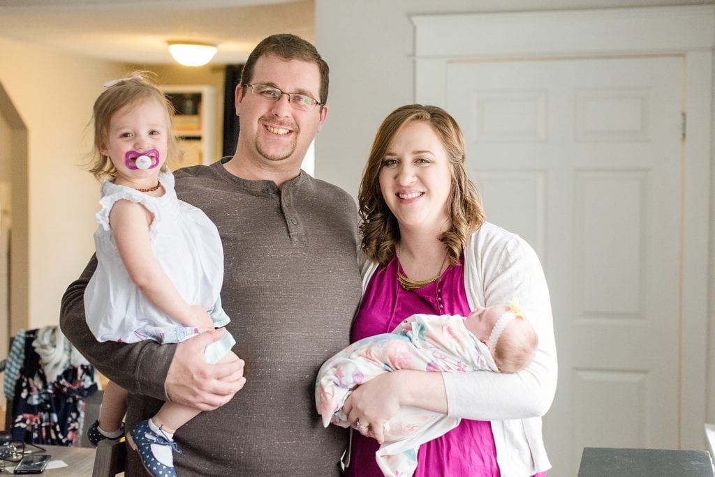 In Home Newborn Session